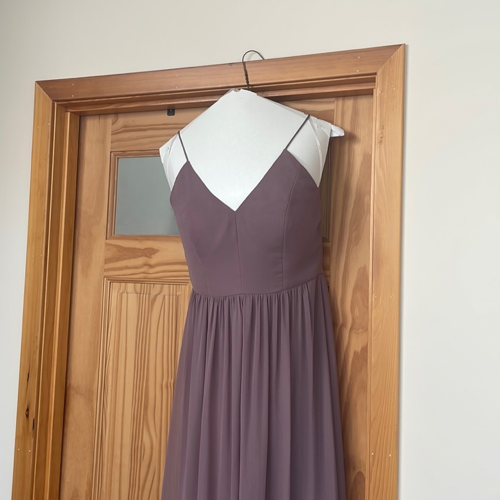 Dessy collection chiffon dress